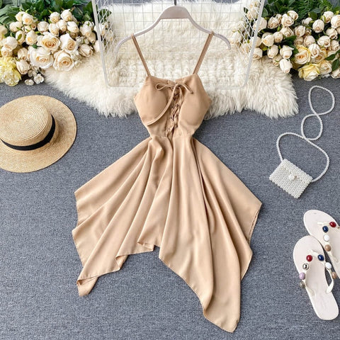 Image of New Sexy Strapless White Dress V-neck Padded Stretchy Back Women Summer Off-shoulder Fairy Mini Vestidos hollow lace V-neck back