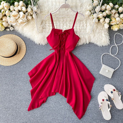 Image of New Sexy Strapless White Dress V-neck Padded Stretchy Back Women Summer Off-shoulder Fairy Mini Vestidos hollow lace V-neck back